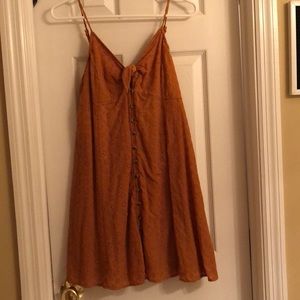Boutique Mustard Yellow Sundress